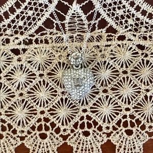 Vintage Chanel Heart Shaped necklace